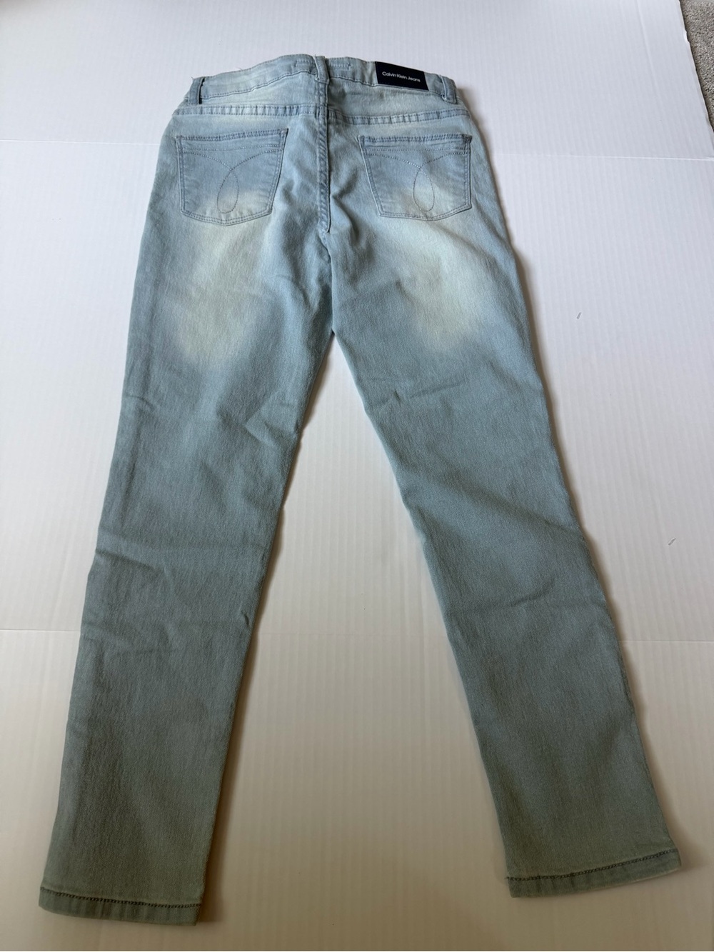 Calvin Klein Jeans Light Blue Slim Straight Men's Jeans